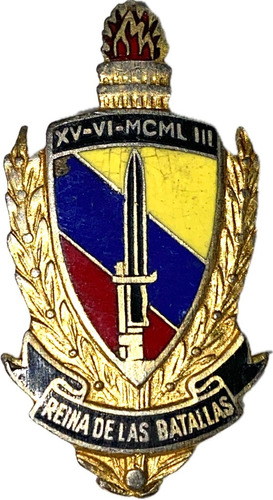 Escudo De La Escuela De Infanteria Del Ejercito Años 60