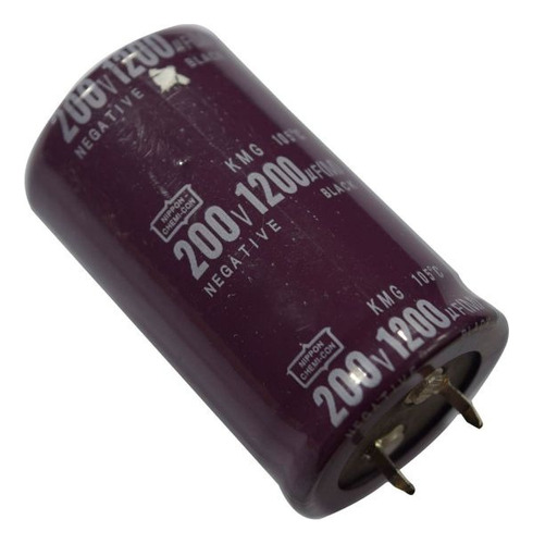 1200uf-200v Capacitor Electrolítico Sge09549