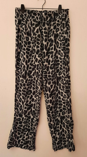 Pantalón Animal Print Muy Freso Talle L Mujer