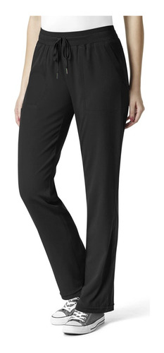 Pantalon Jogger Cargo P/mujer Color Negro Wonderwink
