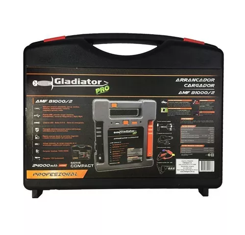 ContiMarket. Cargador arrancador de batería 45A Gladiator