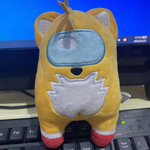 Muñeco De Peluche De 15 Cm Anime Sonic Among Us