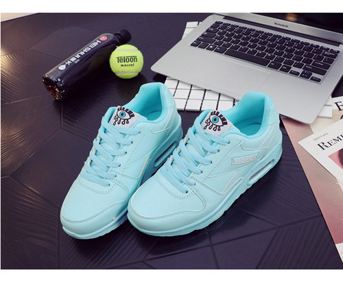 Tenis Deportivos Con Cápsula De Aire Para Mujer, Blanco