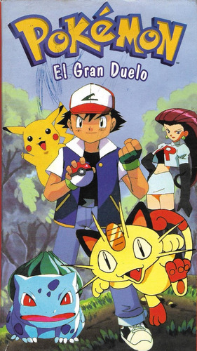 Pokemon Vhs El Gran Duelo Vhs Original