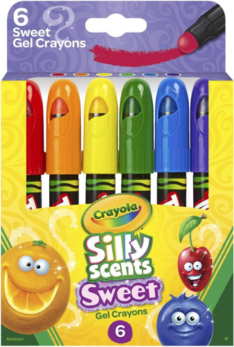 Crayola Silly Scents Sweet, Crayones Aromáticos