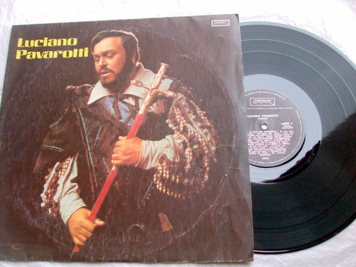 Lucíano Pavarotti 1982 Verdi Donizetti Puccini Rossini Lp Ex