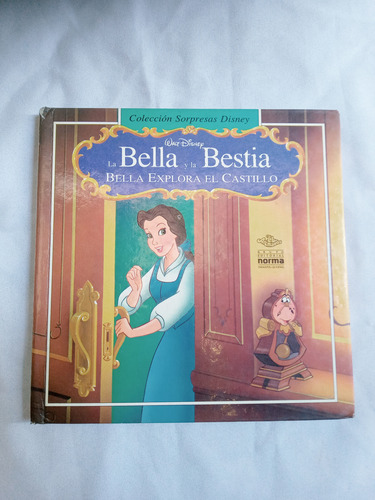 Libro Antiguo * La Bella Y La Bestia * Disney / Norma 1992 (Usado)