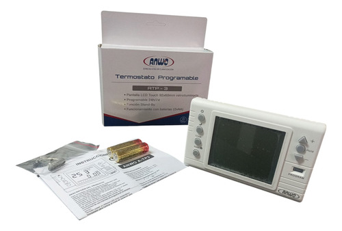 Termostato Programable Ambiental Anwo Atp 3