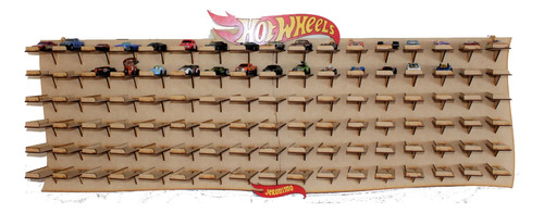 Repisa Para 102 Carros Hot Wheels