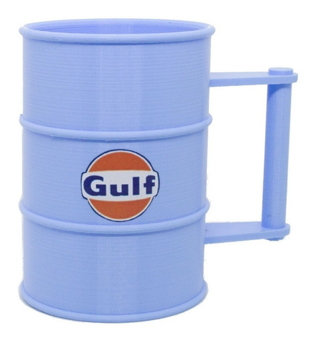 Caneca Decorativa Tambor De Óleo Gulf