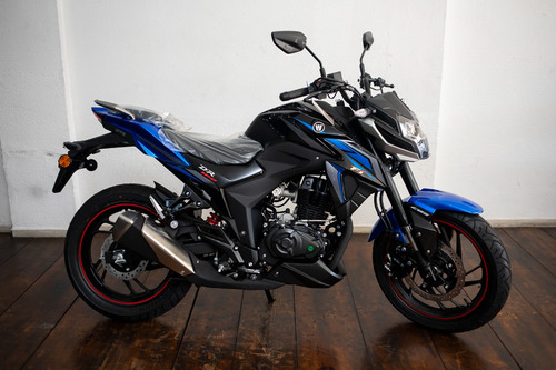 Moto Dr 160 0km Haojue Preta Com Azul