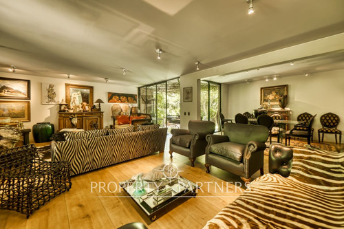 Departamento Con Jardín En Santa María De Manquehu...