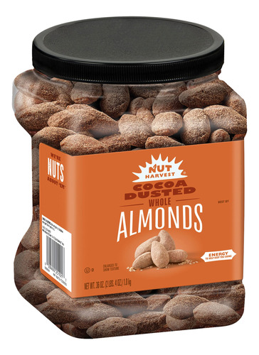 Nut Harvest - Almendras Espolvoreadas Con Cacao, 36 Onzas