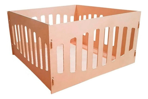 Corralito Bebés Y Niños (1.50x1.50x60) - Liso Sin Diseño