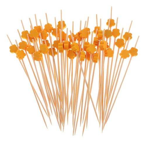 3x 100 Palillos Bambú Para Cóct, Palillos Para Palillos,