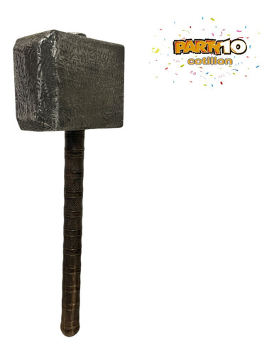 Martillo Thor De Plastico Disfraz Halloween Terror Cotillon