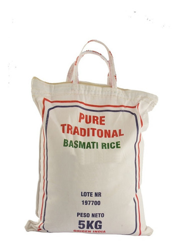 Imagen 1 de 4 de Arroz Basmati X 5kg Envasado Al Vacio Importado