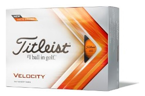 Pelotas De Golf Titleist Velocity Matte Orange