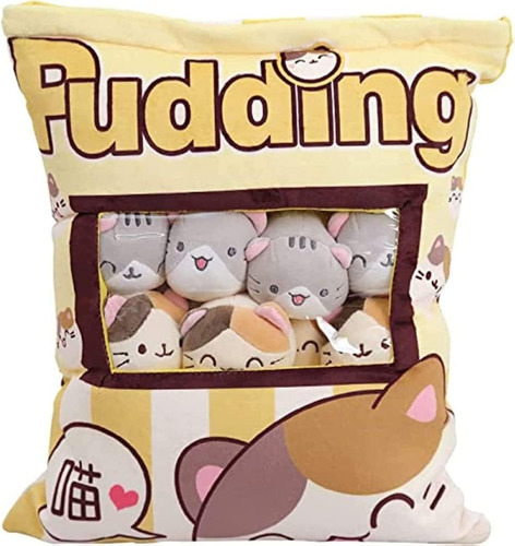 Muyier Ids Cute Snack Pillow Juguetes De Peluche Pudding .