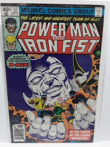 Comic Marvel Power Man Iron Fist Nro 57 Ingles Usado Exc Est