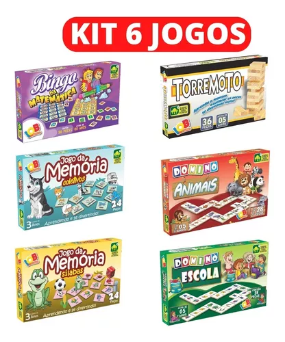 Jogos Educativos — KIT SÓ ESCOLA