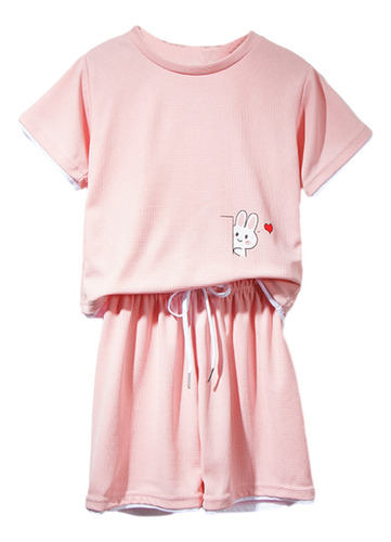 Camisa De Manga Corta De Primavera Para Niña En Forma De F C