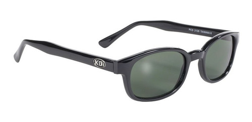 Imagen 7 de 8 de Lente Motociclista Kd's Sunglasses 2126 Verde Oscuro Uv 100%