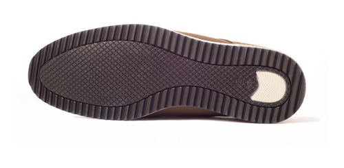 Zapato De Piel Karosso Kasual 1309 Toupe