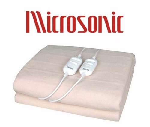 Imagen 1 de 4 de Calienta Cama 2 Plazas Microsonic 100% Poliester Yanett