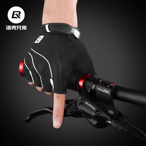 Imagen 5 de 5 de Guantes Deportivos Para Bicicletas Motos Marca Rockbros