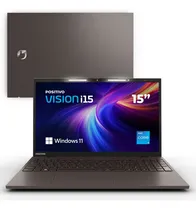 Comprar Notebook Positivo Vision i15 Intel Core i5 11ª gen 8GB RAM 512GB SSD, Lumina Bar Windows 11 Home, Tela 15” Full HD Antirreflexo – Cinza