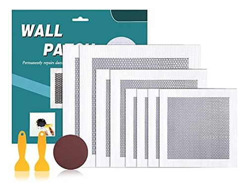 Drywall Repair Kit, 8 Pack 4/6/8 Inch Wall Patch Repair...