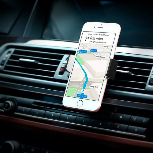 Soporte De Celular Para Auto Sujetador Giratorio 360 Grados