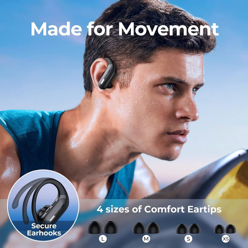 Auriculares Inalámbricos Bluetooth 5.3 90 Hrs Playtime Auric