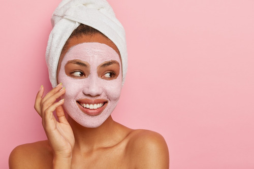 Imagen 2 de 4 de Kit Mascarilla Anti Arrugas Arcilla Rosa, Destilado, Extract