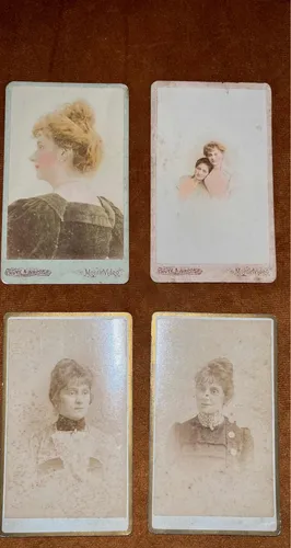 comprar Fotos Gabinete Antigua Abril Del 1900, 4 Fotografías Uruguay