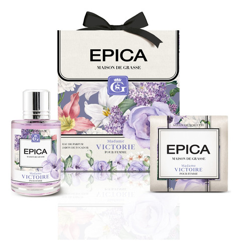 Epica Estuche Fem Edp 50ml + Jabon Vegetal Victoire