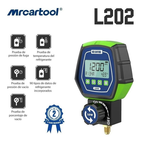 Colector De Refrigeración Digital Mr Cartool L202