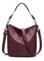 Comprar Yaluxe Bolso Hobo De Cuero Genuino Bolso Bandolera Bolso