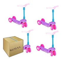 Comprar Monopatin Bulto X 4 Monopatines Rosa Violeta Distribuidor