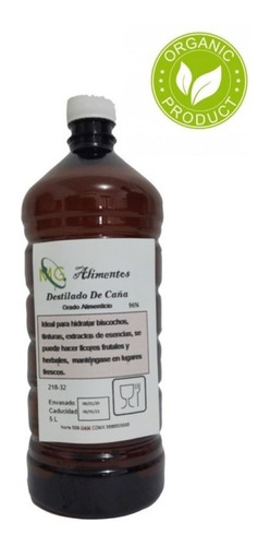 Imagen 1 de 4 de Alcohol Etílico 96 Caña Potable Envios Nacionales Puro