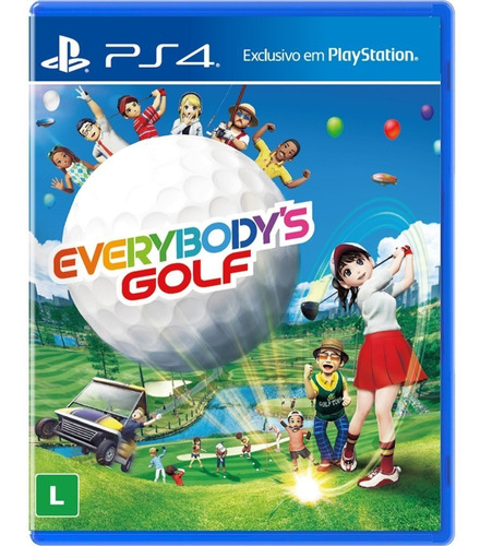 Jogo Ps4 Novo Everybody's Golf Mídia Física Com Nota Fiscal