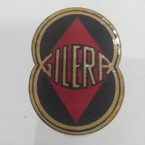 Antiguo Autoadhesivo Para Ropa Gilera Década Del 80