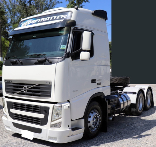 Imagem 1 de 10 de Volvo - Fh 460 - 6x2 - 2014 - Branco - Teto Alto - Filé.