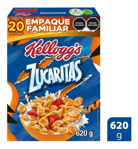3 Pza Cereal Kellogg's Zucaritas 620 G