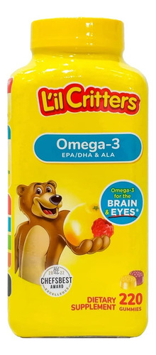 Lil Critters Kids Multivitanimico Omega-3 Epa/dha 220gummis 