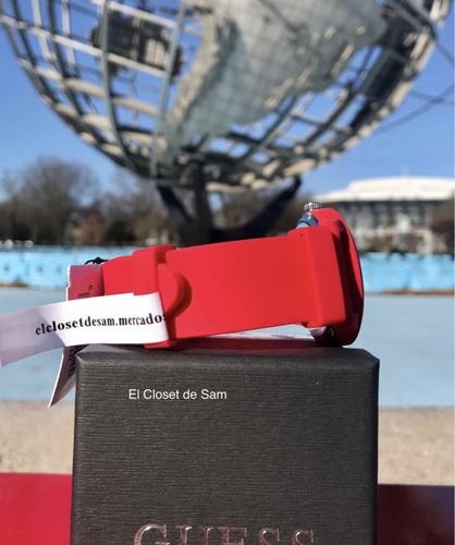 Guess Reloj Analogo Silicona Rojo G Craze U1336l4