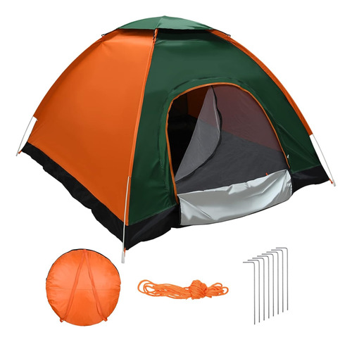 Carpa Igloo 3/4 Personas Camping Impermeable Liviana + Bolso