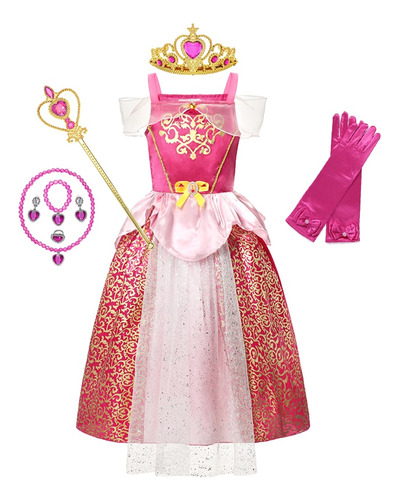 Vestidos De Cosplay De Princesa Para Niñas  Regalo De Fiesta