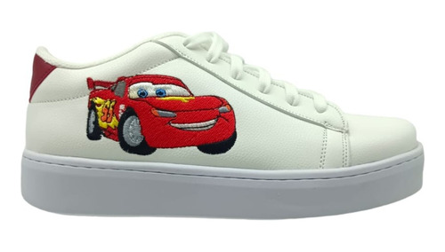 Tenis Bordados Para Niño Niña Hombre Mujer Cars Rayo Mcqueen